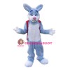 Animal Blue Easter Bunny Mascot Costume