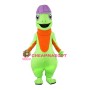Happy Lightweight Lizard Mascot Costume