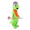 Happy Lightweight Lizard Mascot Costume