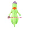 Happy Lightweight Lizard Mascot Costume