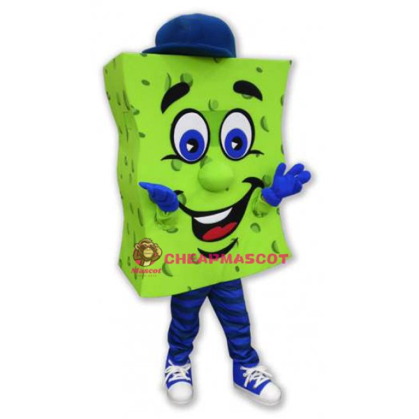 Scrubby Sponge Mascot Costume