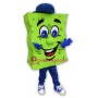 Scrubby Sponge Mascot Costume