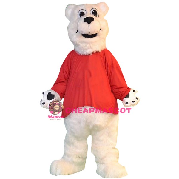 Sport Polar Bear Mascot Costume