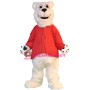 Sport Polar Bear Mascot Costume
