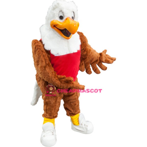 School Sport Eagle Mascot Costume