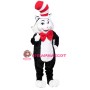 Seuss Cat In The Hat Mascot Costume