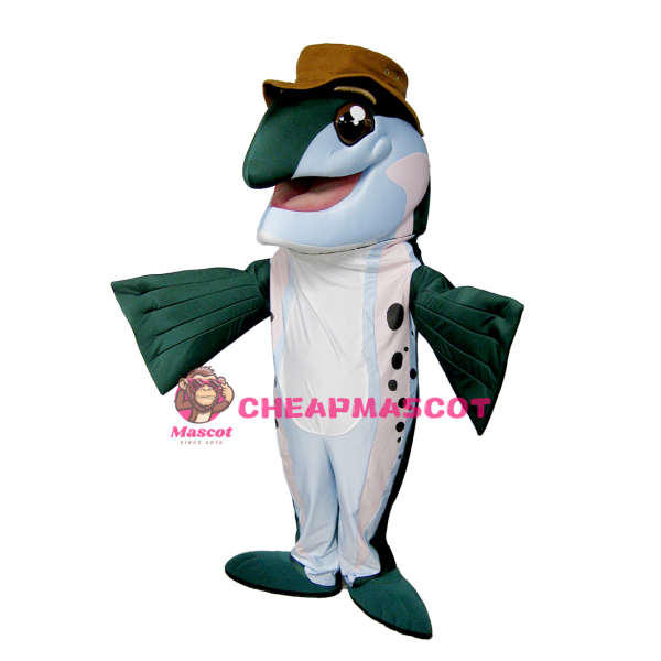 Trout Fish Mascot Costume