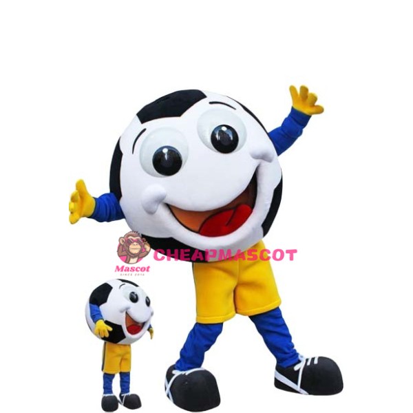 Happy Football Mascot Costume