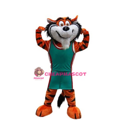 Sport School Tiger Mascot Costume
