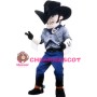 Cowboy Human Mascot Costume