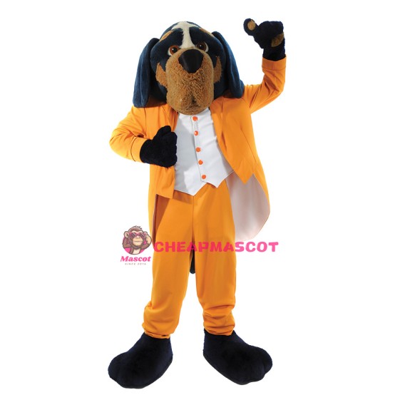 Handsome Dog Mascot Costume