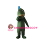 Green & Blue Fish Mascot Costume