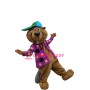 Smiling Beaver Mascot Costume