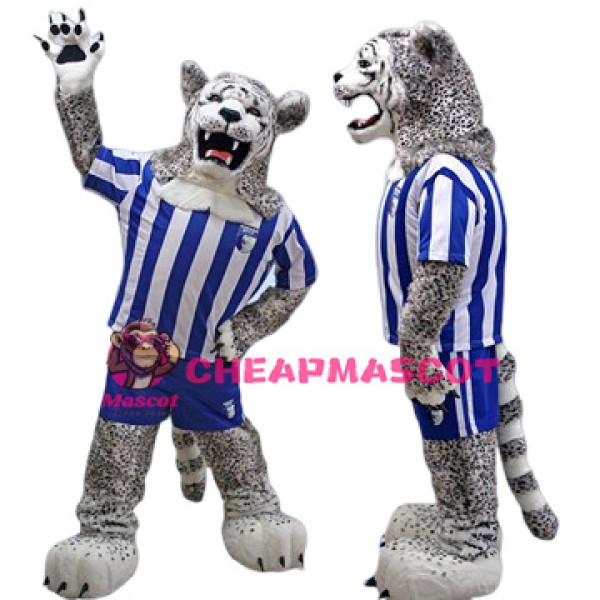 Sport Snow Leopard Mascot Costume