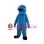 Cute Blue Fish Mascot Costume