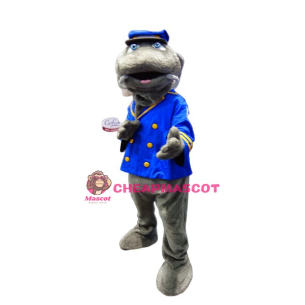 Captain Catfish Mascot Costume