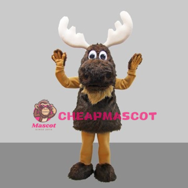 Brand New Moose Mascot Costume
