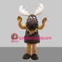 Brand New Moose Mascot Costume
