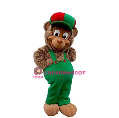 Happy School Monkey Mascot Costume