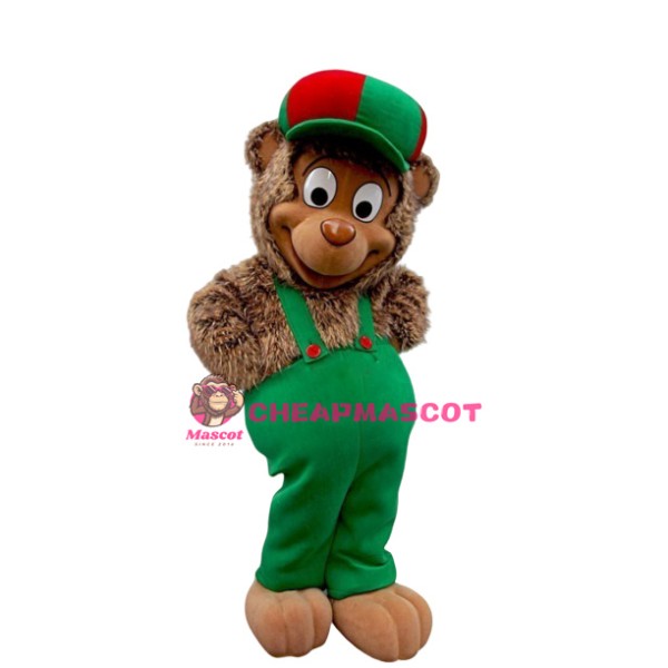 Happy School Monkey Mascot Costume