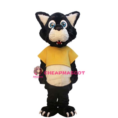 Super Cute Panther Mascot Costume