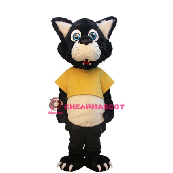 Super Cute Panther Mascot Costume