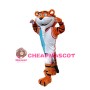 Happy Sport Tiger Mascot Costume