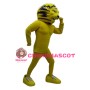 Yellow Lion Mascot Costume