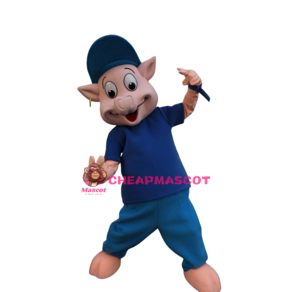 Young Pig Mascot Costume