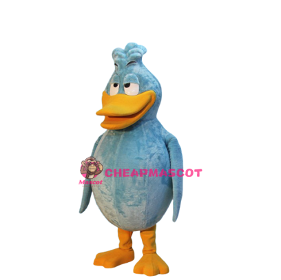 Funny Blue Duck Mascot Costume