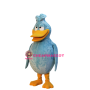 Funny Blue Duck Mascot Costume