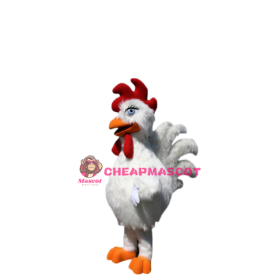 Good Quality White Chicken Mascot Costume