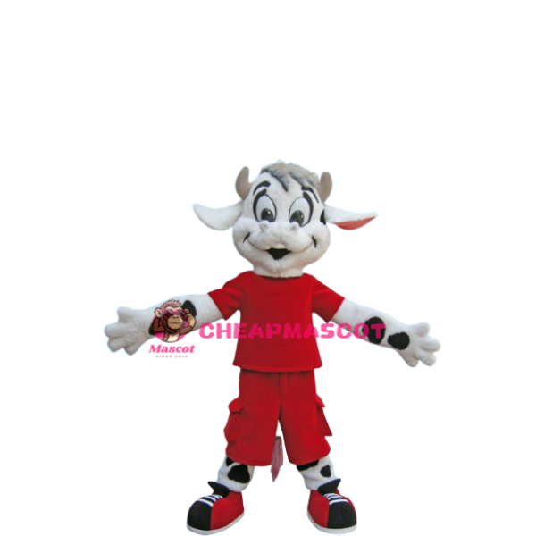 Baby Cow Mascot Costume
