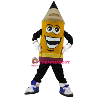 Pencil Mascot Costume