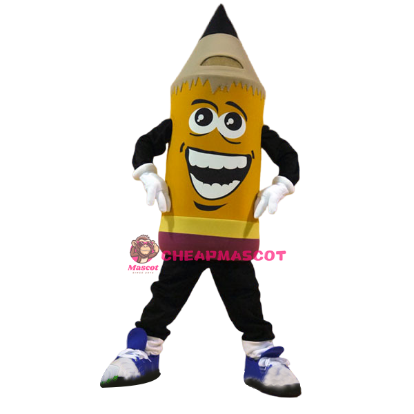 Pencil Mascot Costume