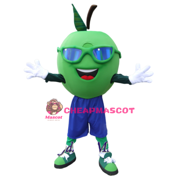 Happy Apple Mascot Costume