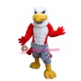 Friendly Power Hawk Mascot Costume