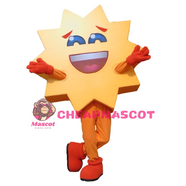 Happy Warm Sun Mascot Costume