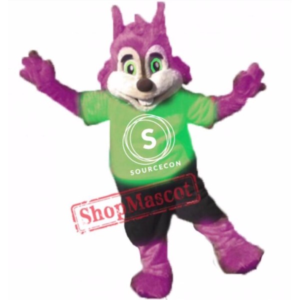 Cute Sport Squirrel Mascot Costume
