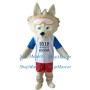 Zabivaka Russia World Cup Wolf Mascot Costume