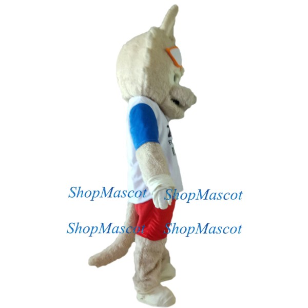 Zabivaka Russia World Cup Wolf Mascot Costume