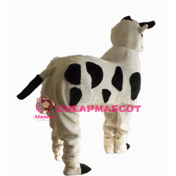 Two People Cow Mascot Costume