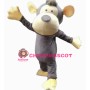 Lovely Gray Monkey Mascot Costume