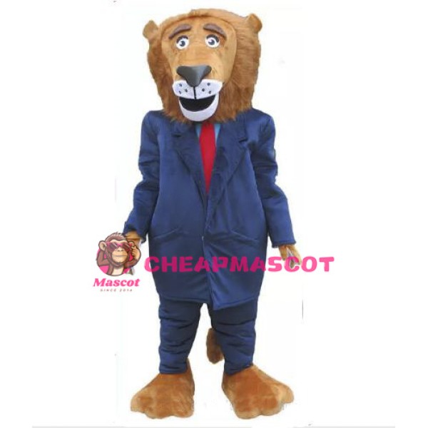 Leader Lion Mascot Costume