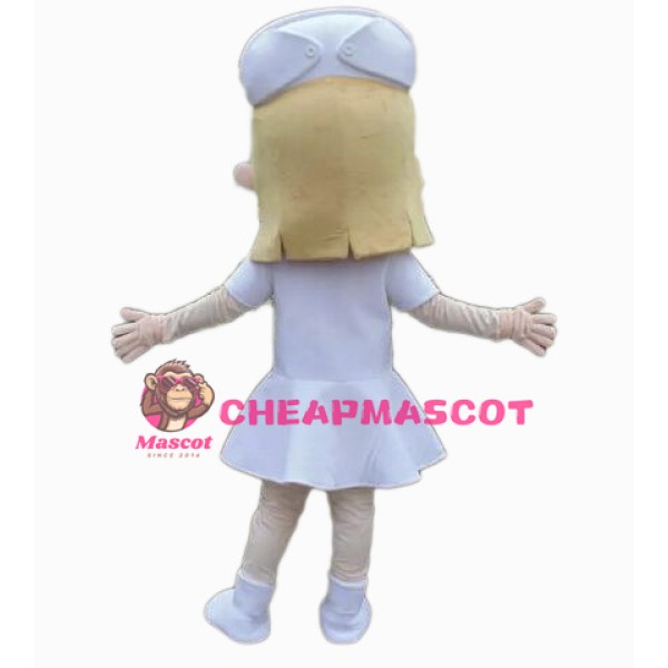 Pretty Girl Nurse Mascot Costume