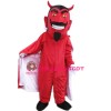 Red  Lightweight Devil Mascot Costume