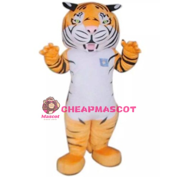 Fierce Adult Tiger Mascot Costume