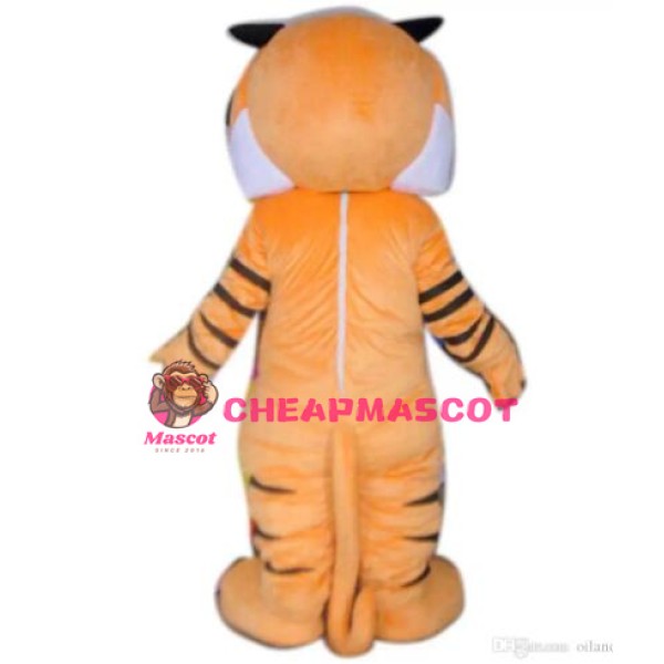 Fierce Adult Tiger Mascot Costume