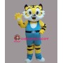 New Style Yellow Tiger Mascot Costume