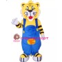 Cute Cartoon Tiger Mascot Costume